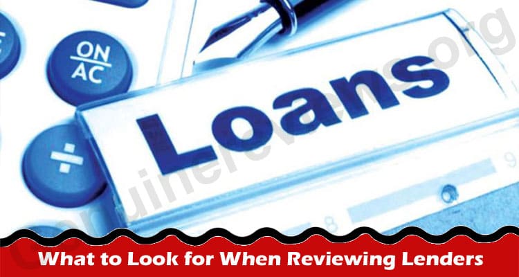 Latest News Reviewing Lenders