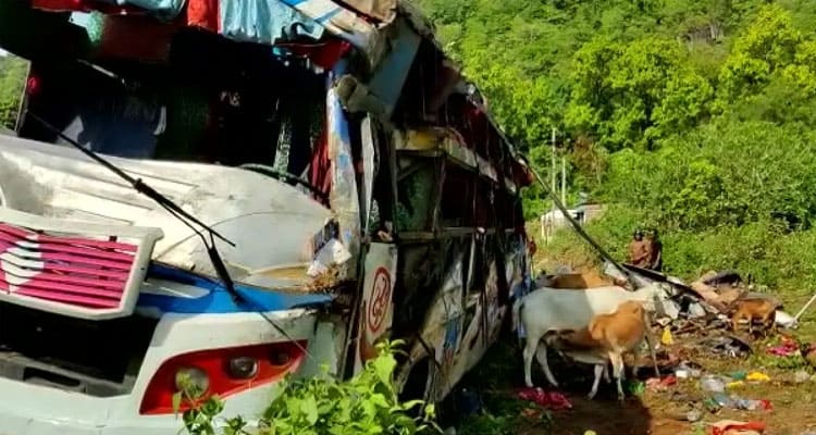 Latest News Kalinga Bus Accident Real Video
